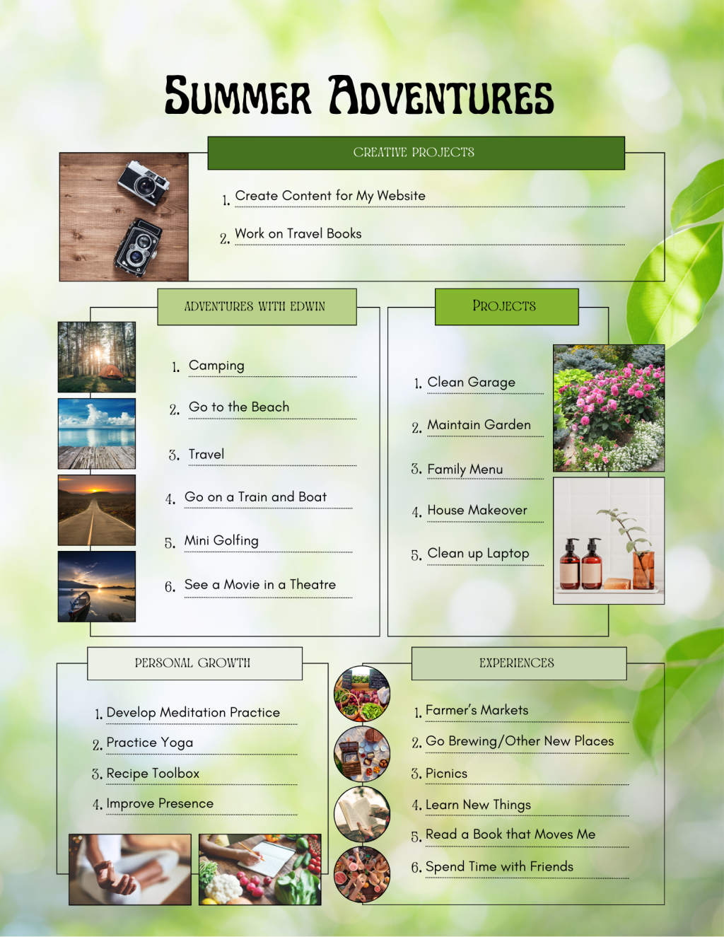 Summer Adventures